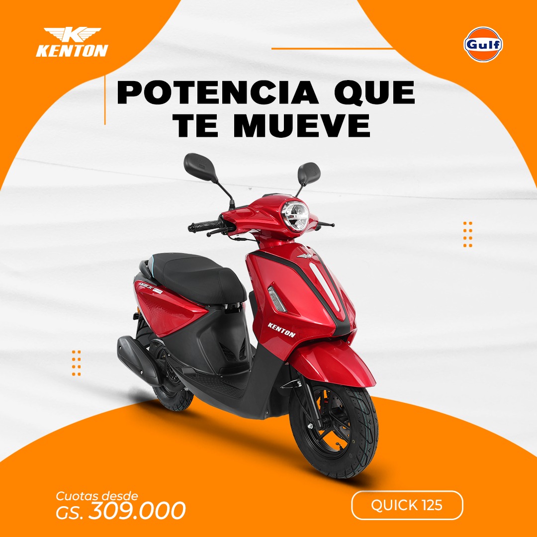 🛵 Kenton Quick 125 🔥 | Comodidad y estilo para tu día a día