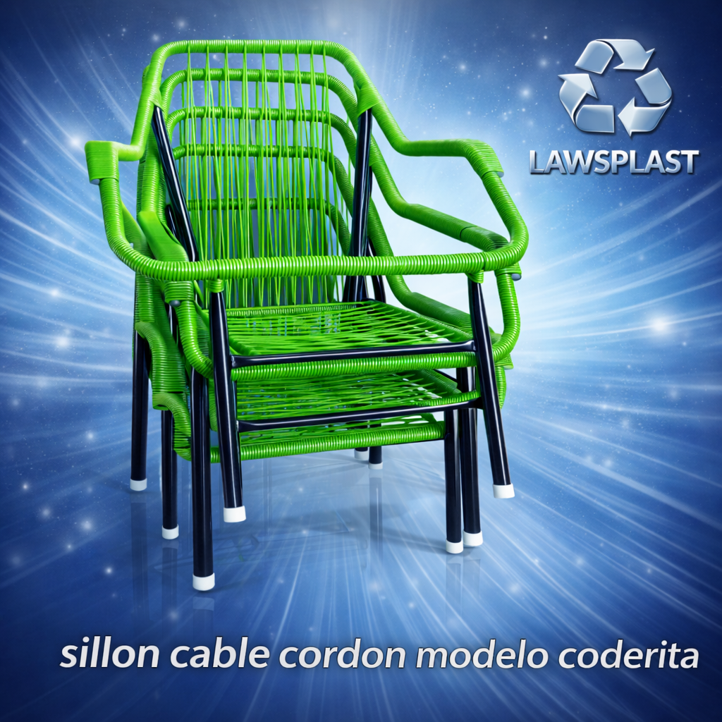 Sillón de Cable Cordón Modelo Coderita – Resistente y Moderno