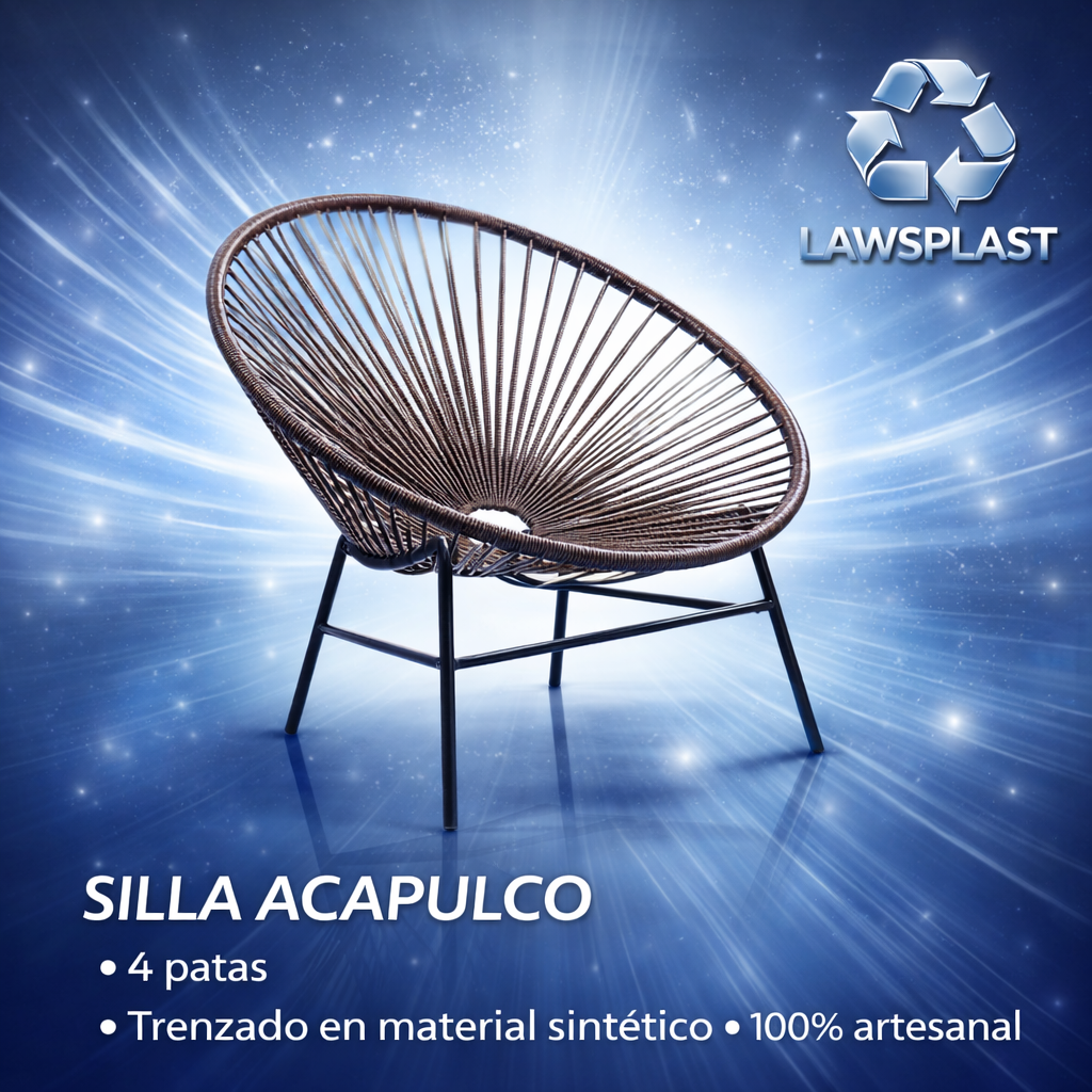 Silla Acapulco – Diseño Moderno y 100% Artesanal