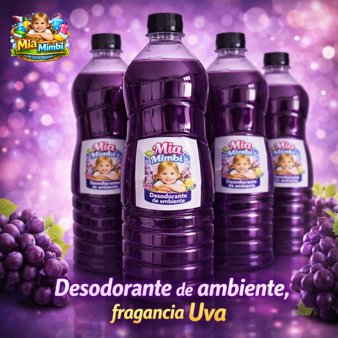 Desodorante de Ambiente Fragancia Uva