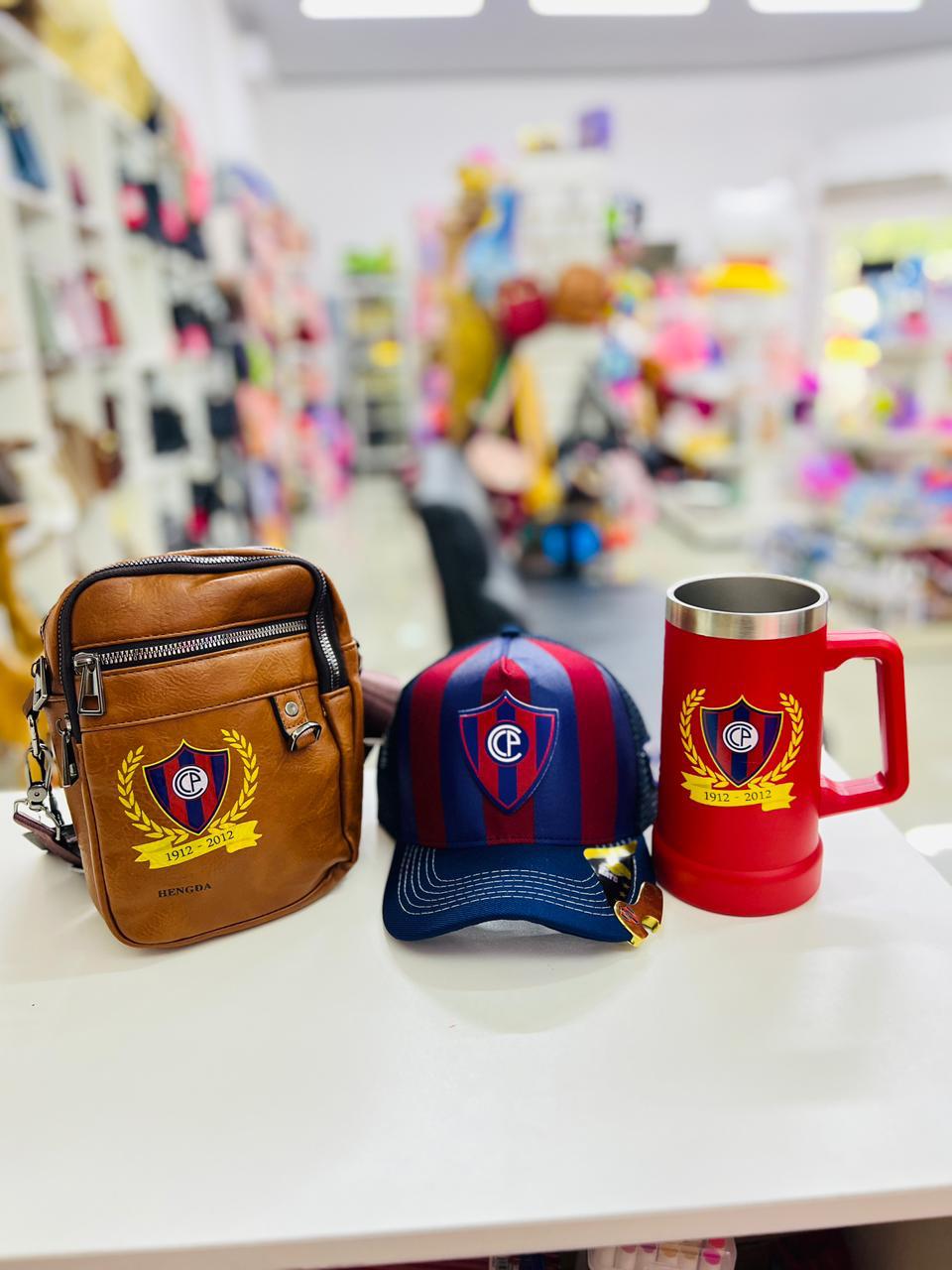 Combo Fanático Olimpia – Bolso + Gorra + Mate Térmico 🔥⚽