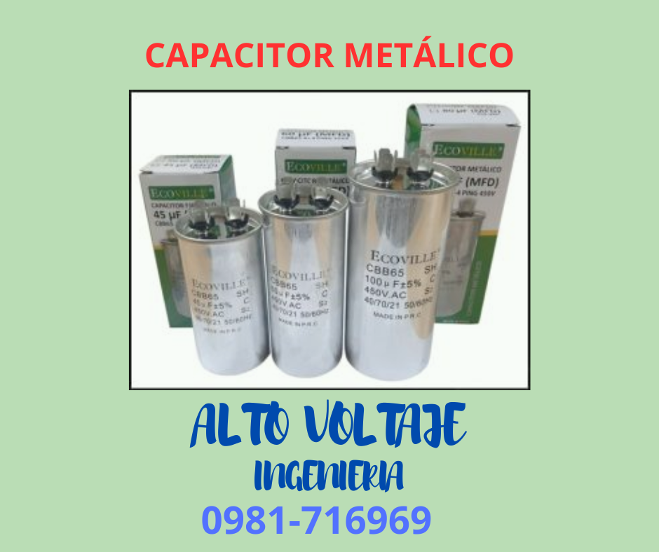 CAPACITOR METALICO
