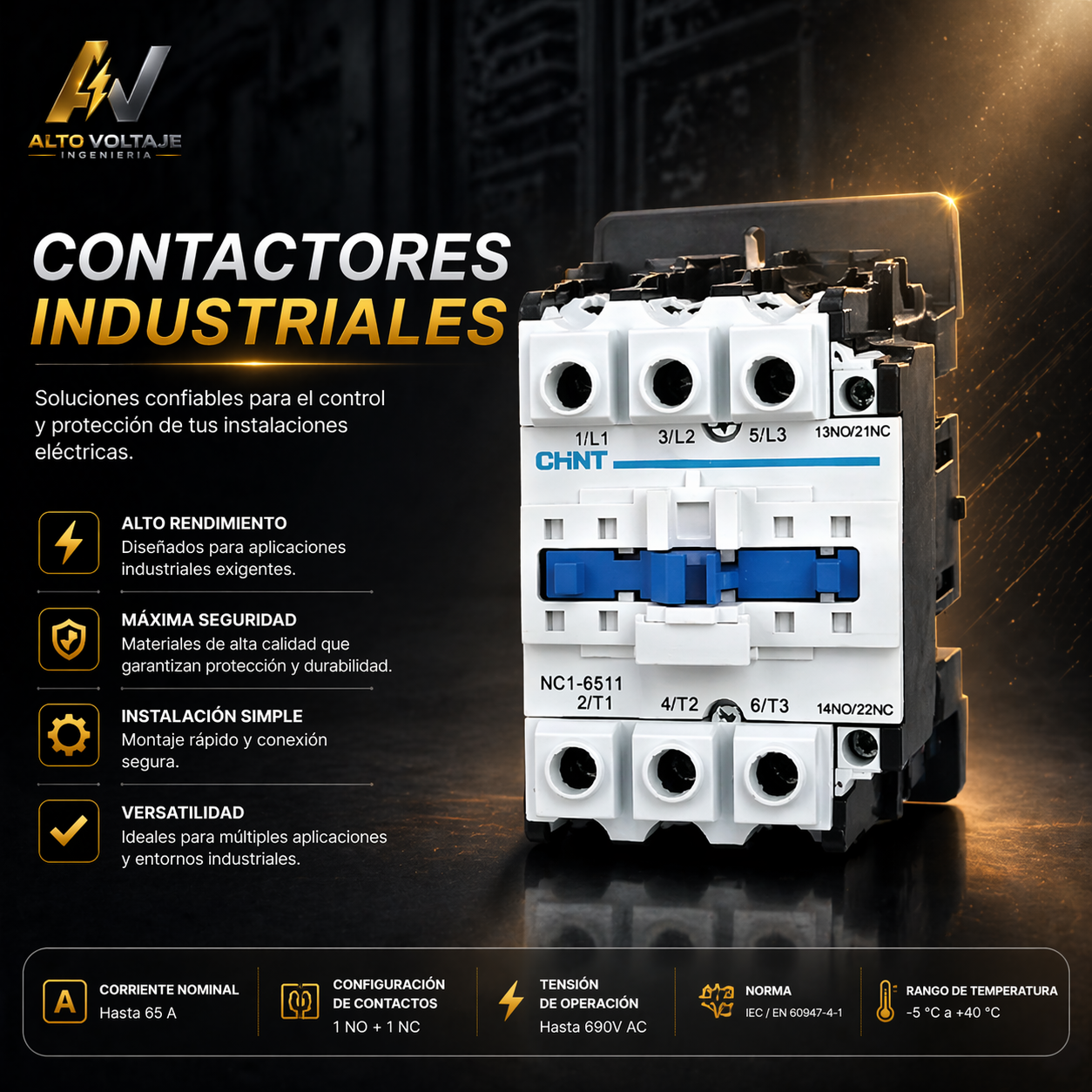 Contactores Industriales CHINT