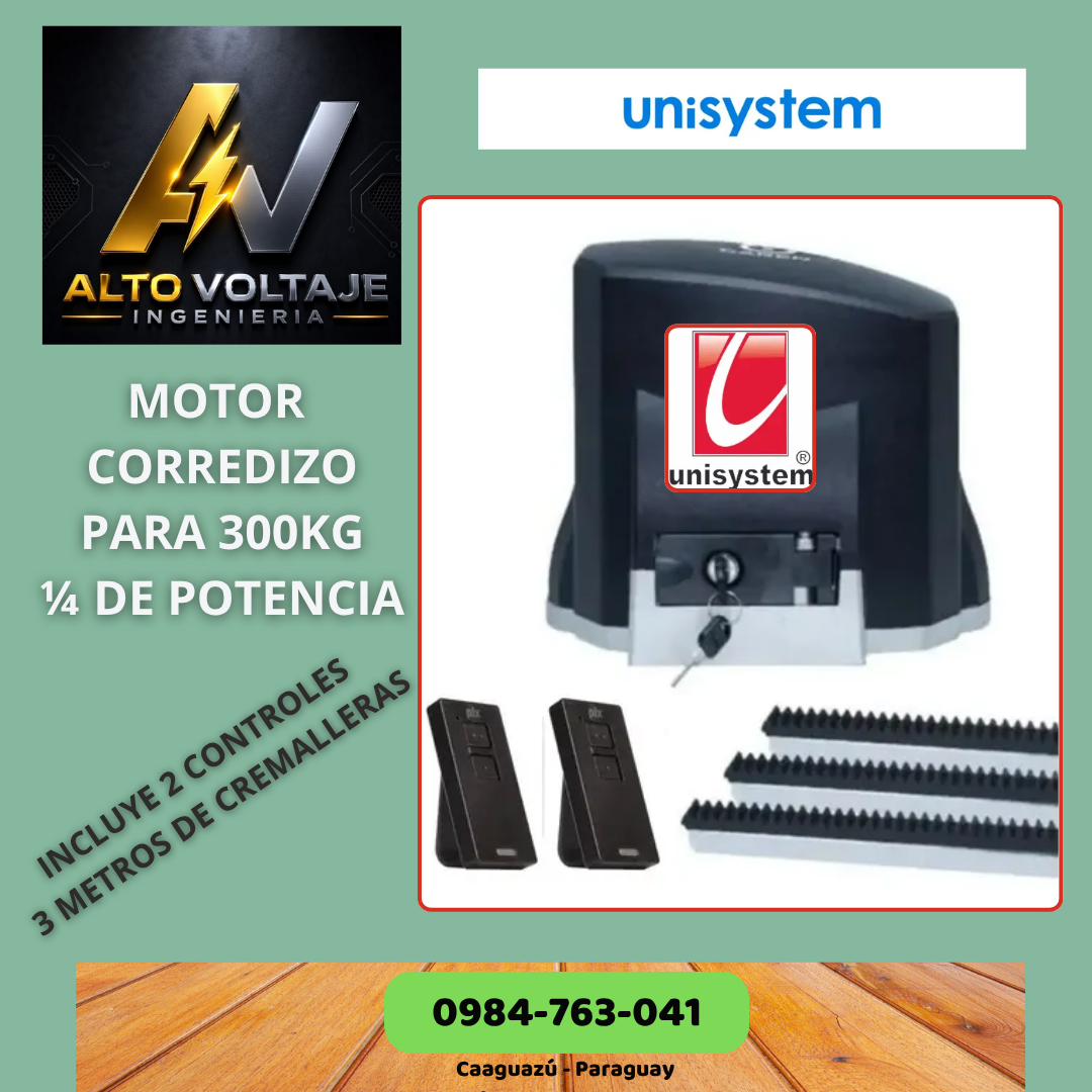 MOTOR P/ PORTON 300KG