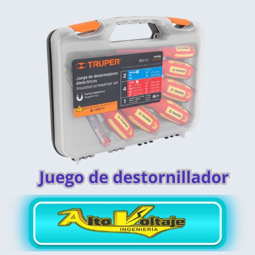 JUEGO DESTORNILLADOR
