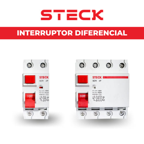 INTERRUPTOR DIFERENCIAL STECK