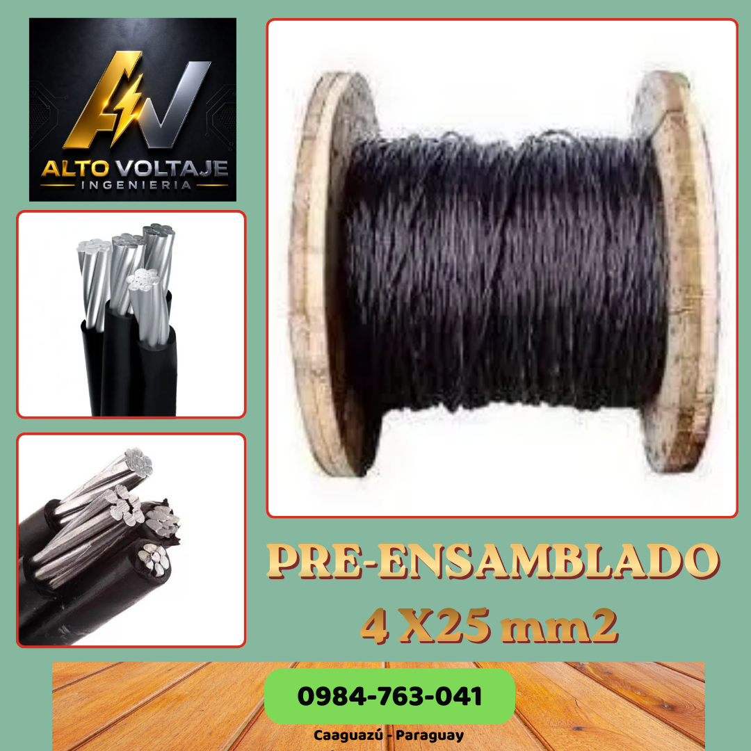 PRE-ENSAMBLADO 4X25mm2