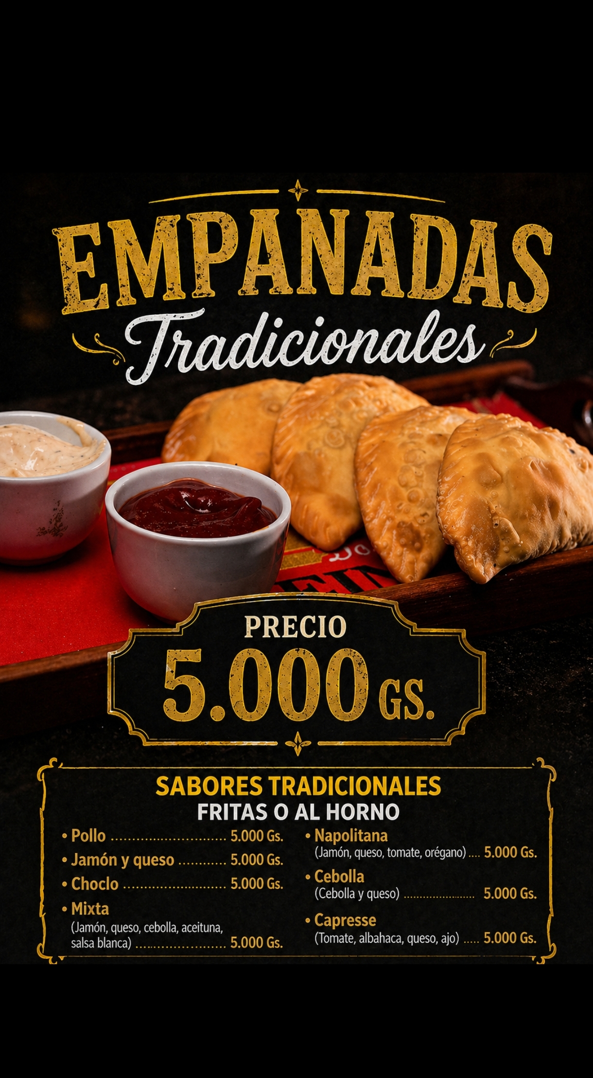 Empanadas tradicionales