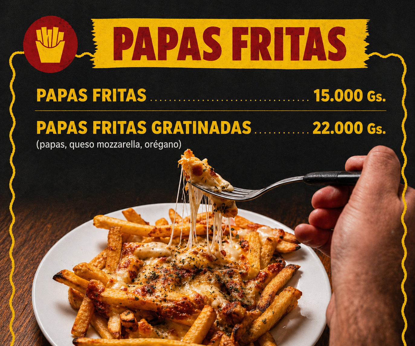 Papas fritas