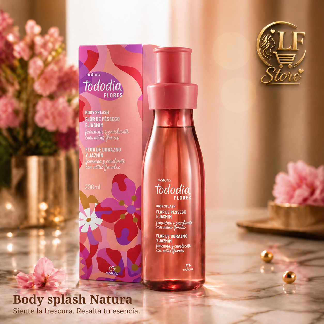 ✨ Body Splash Natura Tododia Flores – Frescura Floral y Femenina