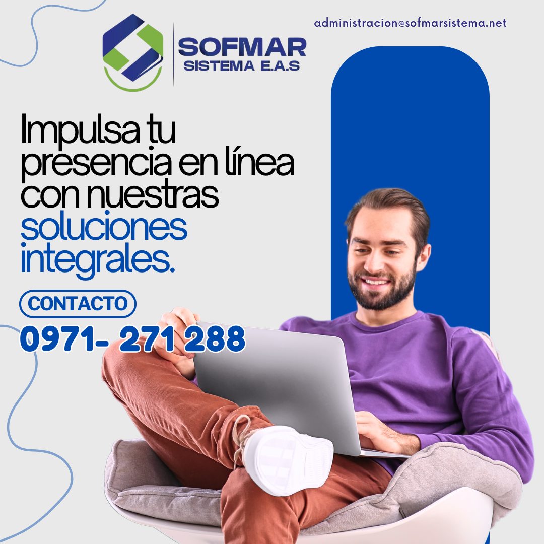 💻 Soluciones Integrales para tu Presencia Online
🌐 Diseño Web, Hosting y Sistemas Profesionales