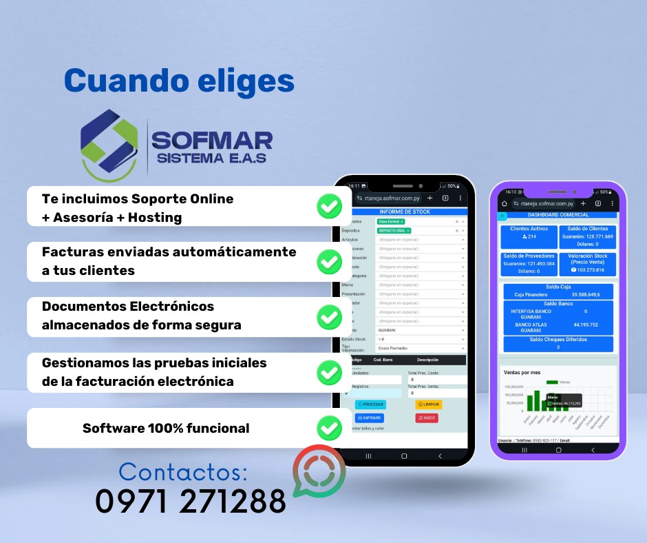 💻 Software Empresarial con Facturación Electrónica