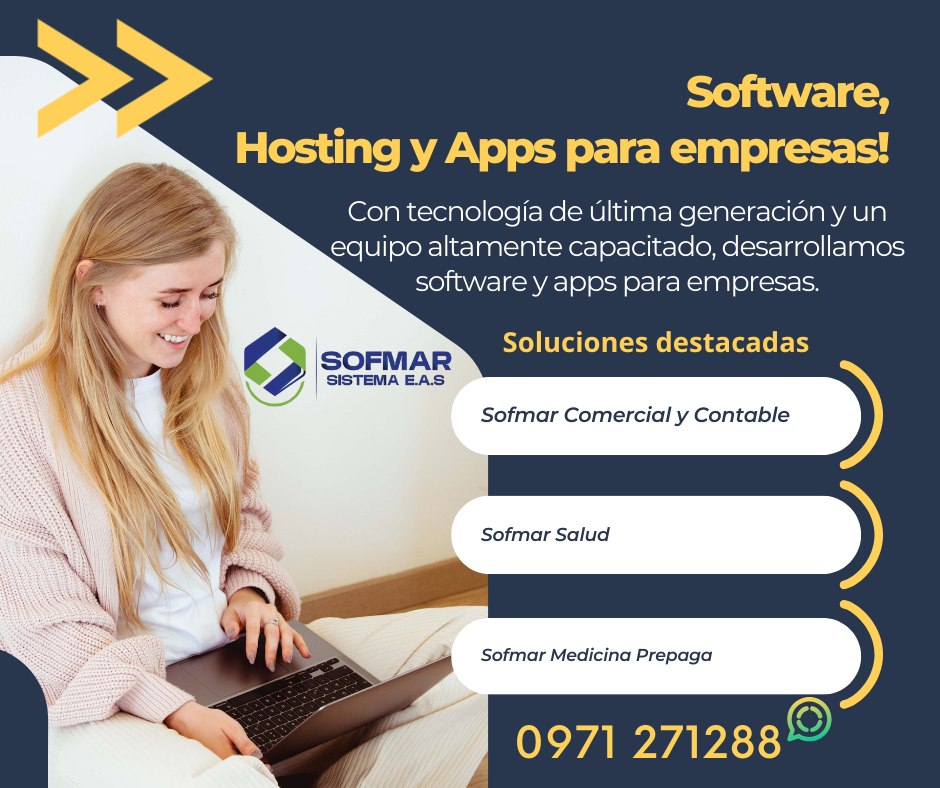 💻 Software, Hosting y Apps para Empresas