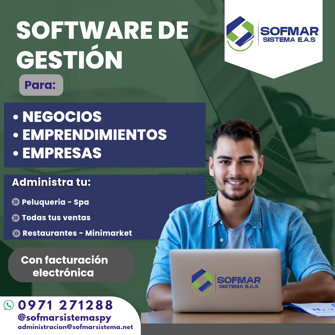 💻 Software de Gestión para Negocios y Empresas