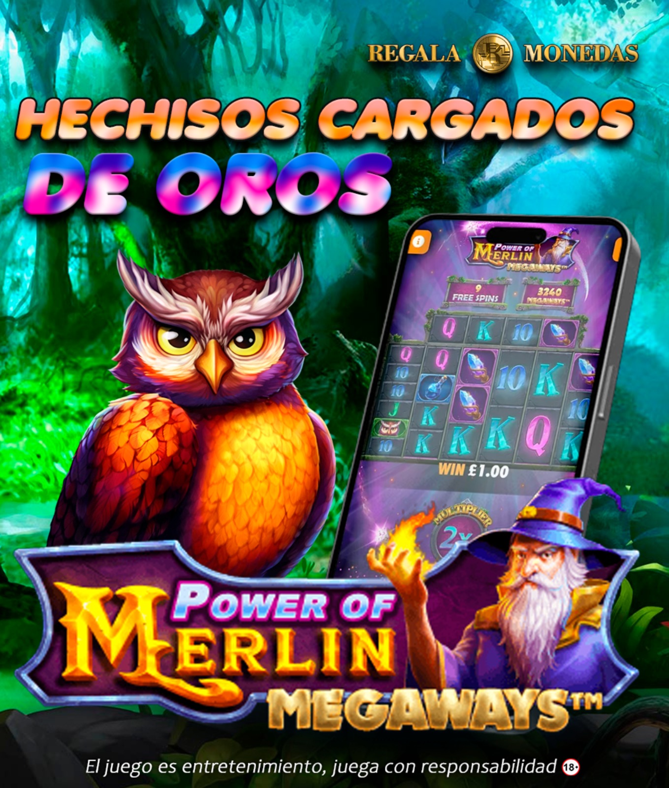 🧙‍♂️ Power of Merlin Megaways