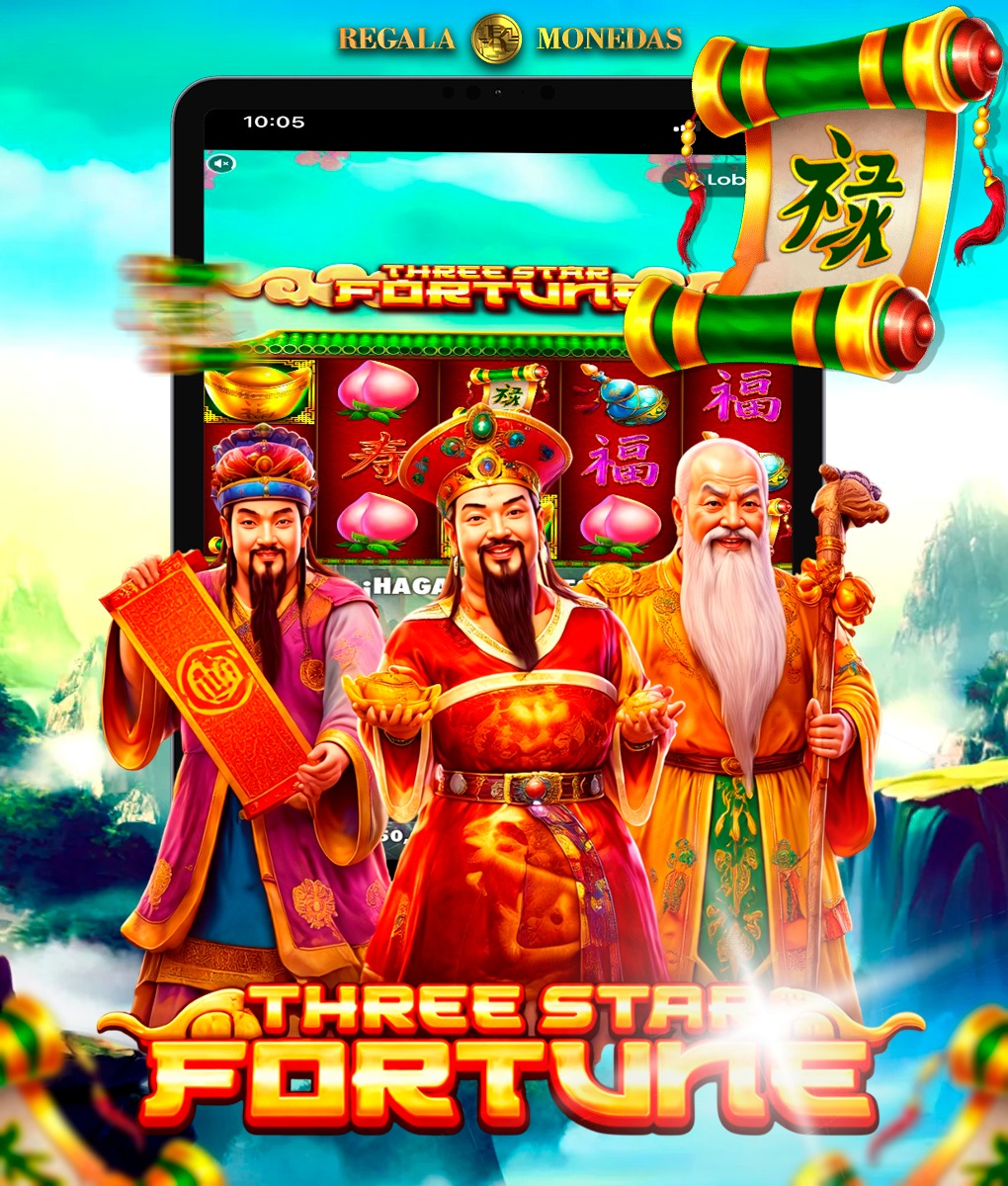THREE STAR FORTUNE (Regala Monedas)