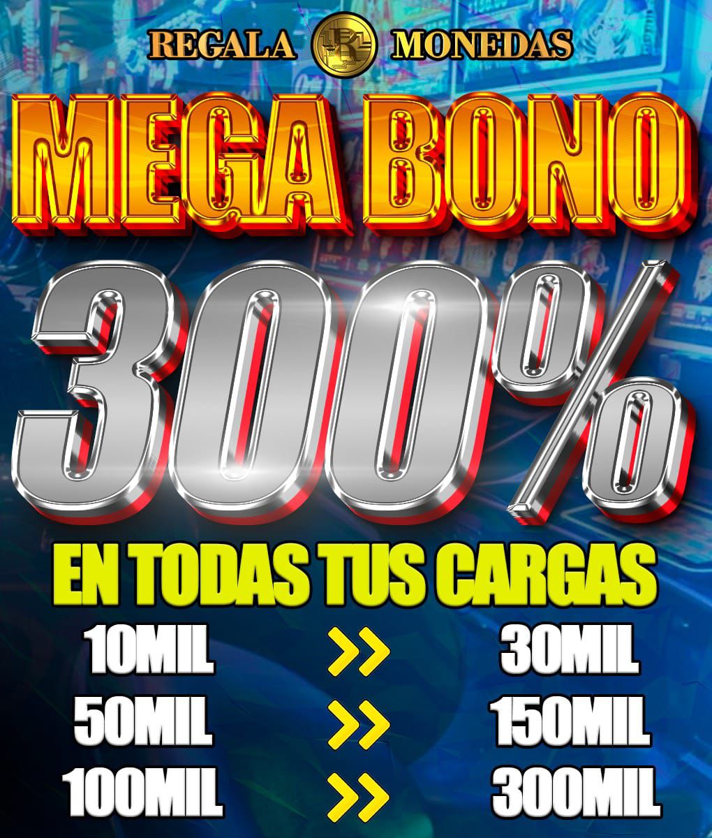 🔥🎰 ¡MEGA BONO DEL 300% EN TODAS TUS CARGAS! 🎰🔥