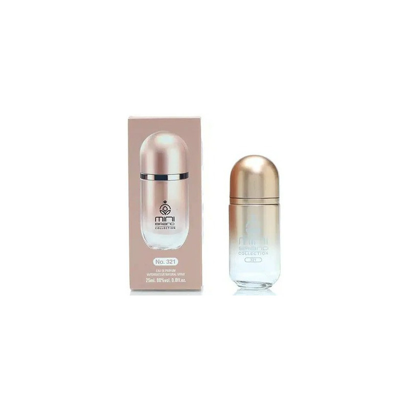 MINI BRAND COLLECTION NO.321 EDP 25ML / CH 212 VIP ROSE