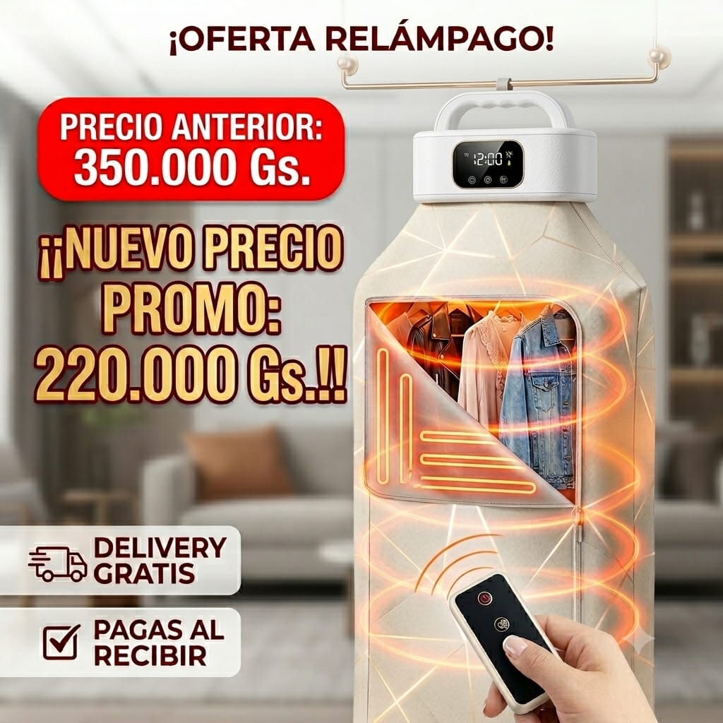 SECADOR DE ROPA PORTATIL