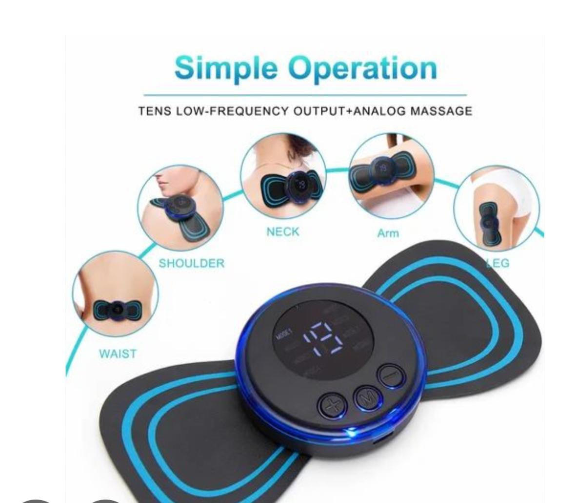 💆‍♂️✨ Parche Masajeador Inteligente | Relajación y Alivio Instantáneo