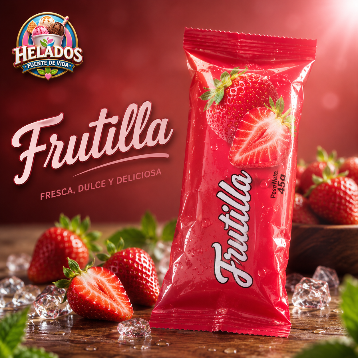 Frutilla Helada