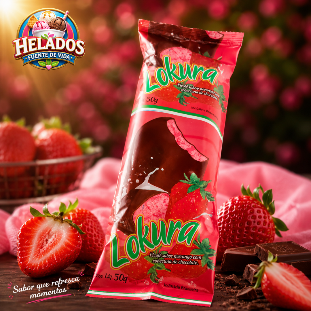 Lokura Frutilla con Chocolate