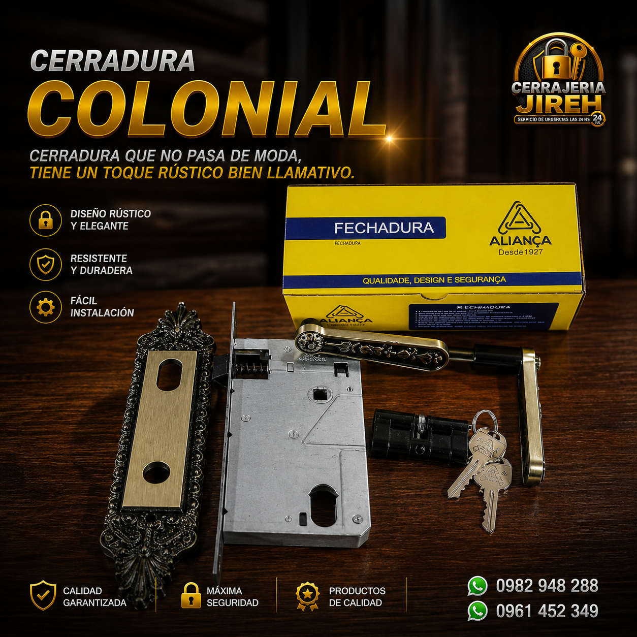 Cerradura Colonia