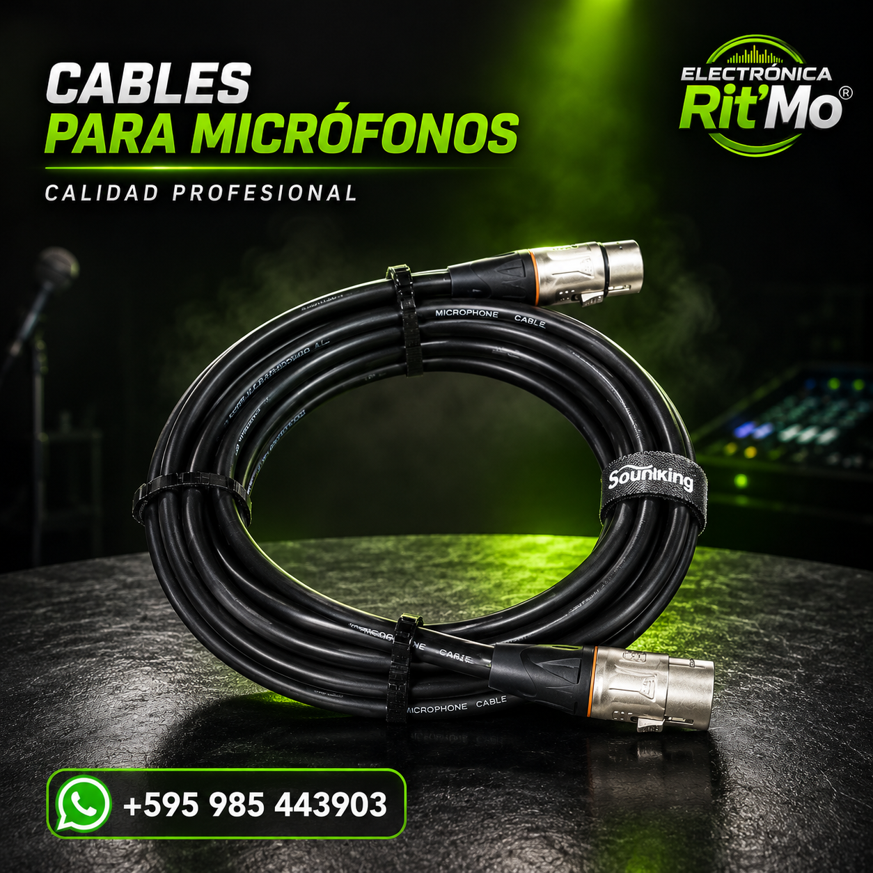 Cables para Micrófonos – Calidad Profesional