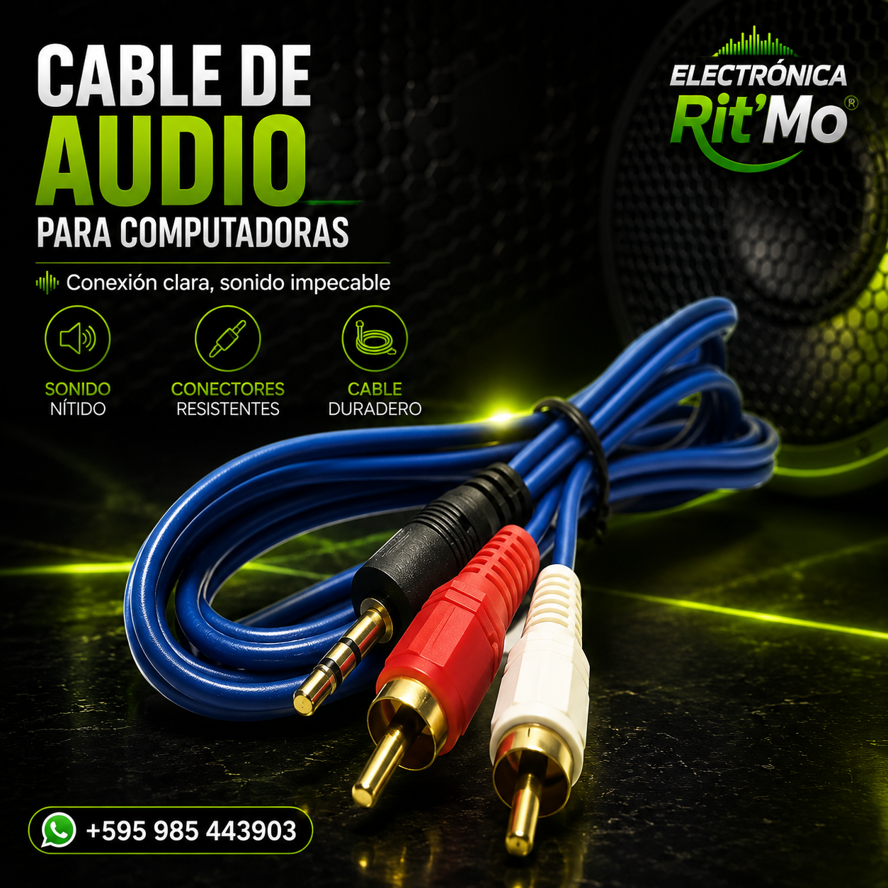 Cable de Audio para Computadoras