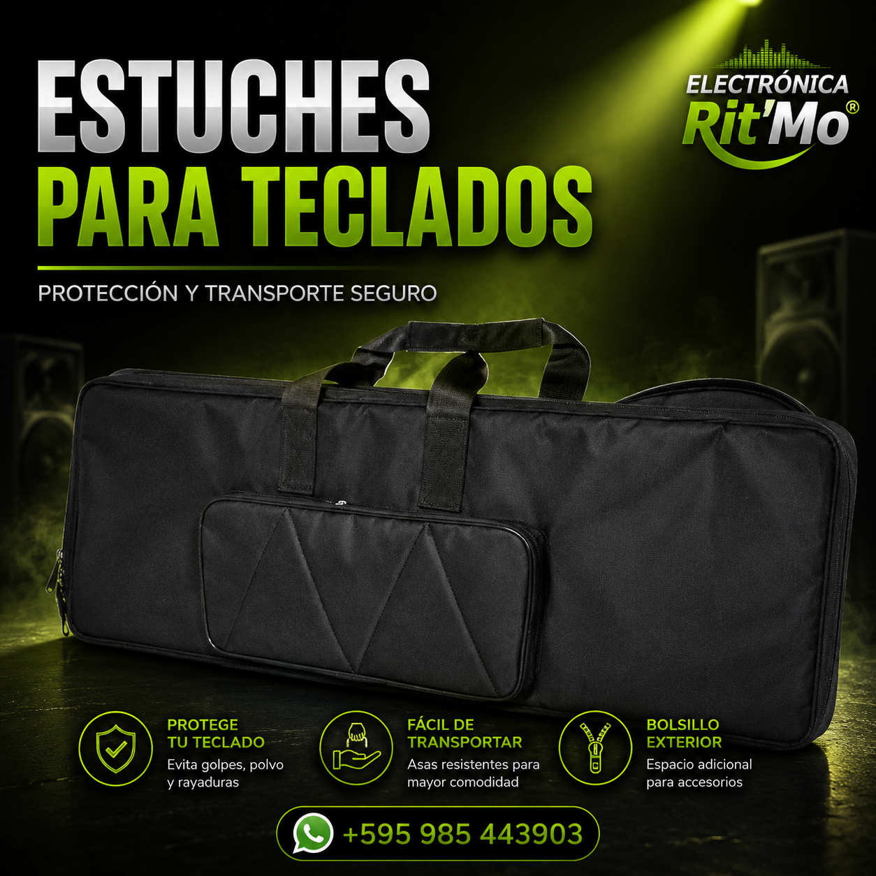 Estuches Profesionales para Teclados