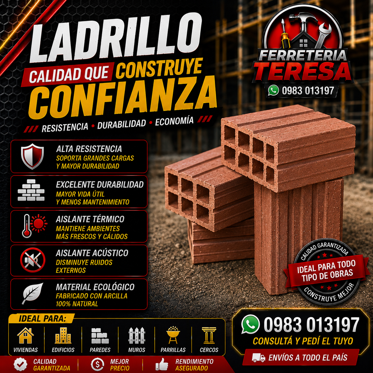 Ladrillos de Alta Resistencia