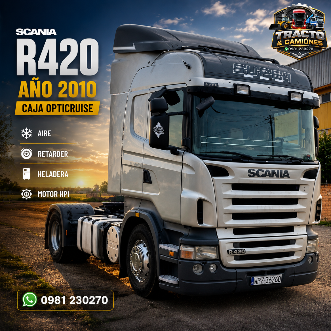 Scania R420 2010 Opticruise