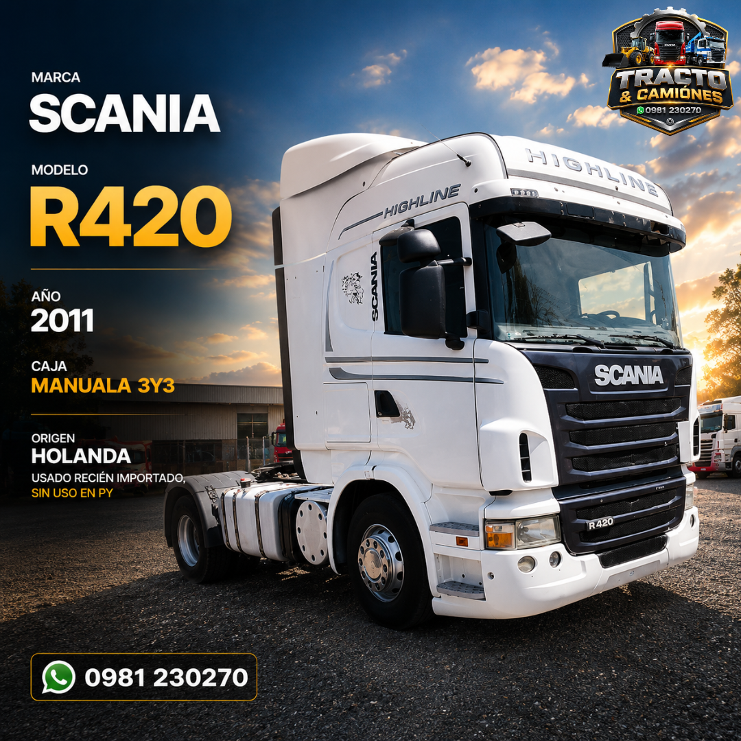 Scania R420 Highline 2011