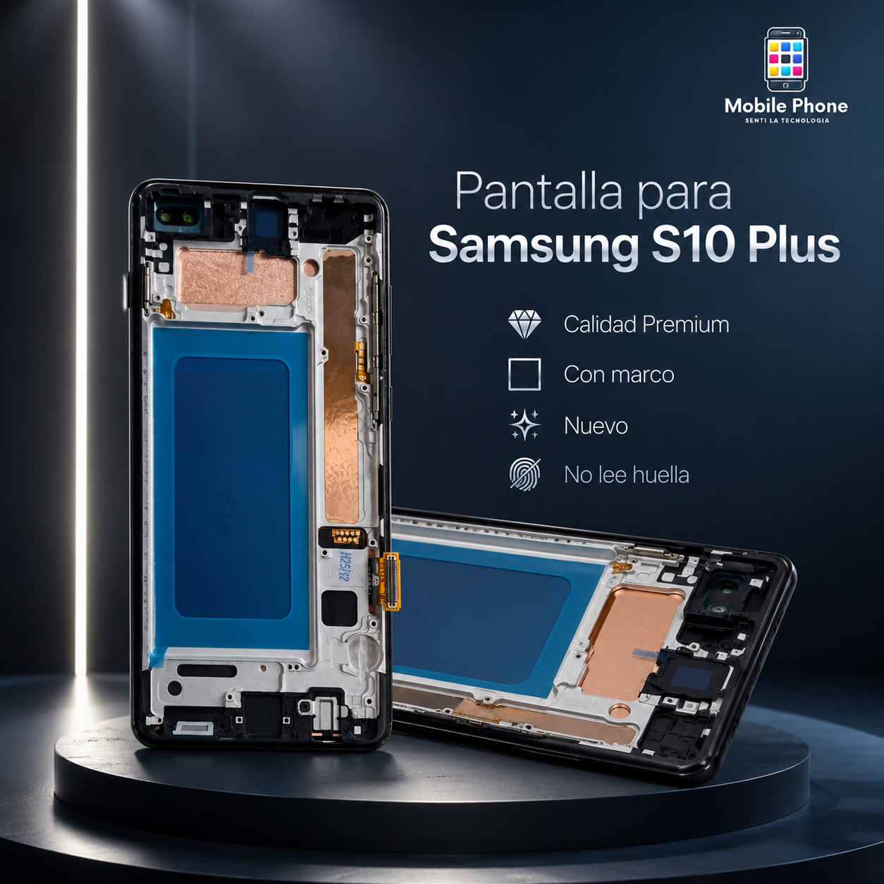 Pantalla para Samsung S10 Plus – Calidad Premium con Marco