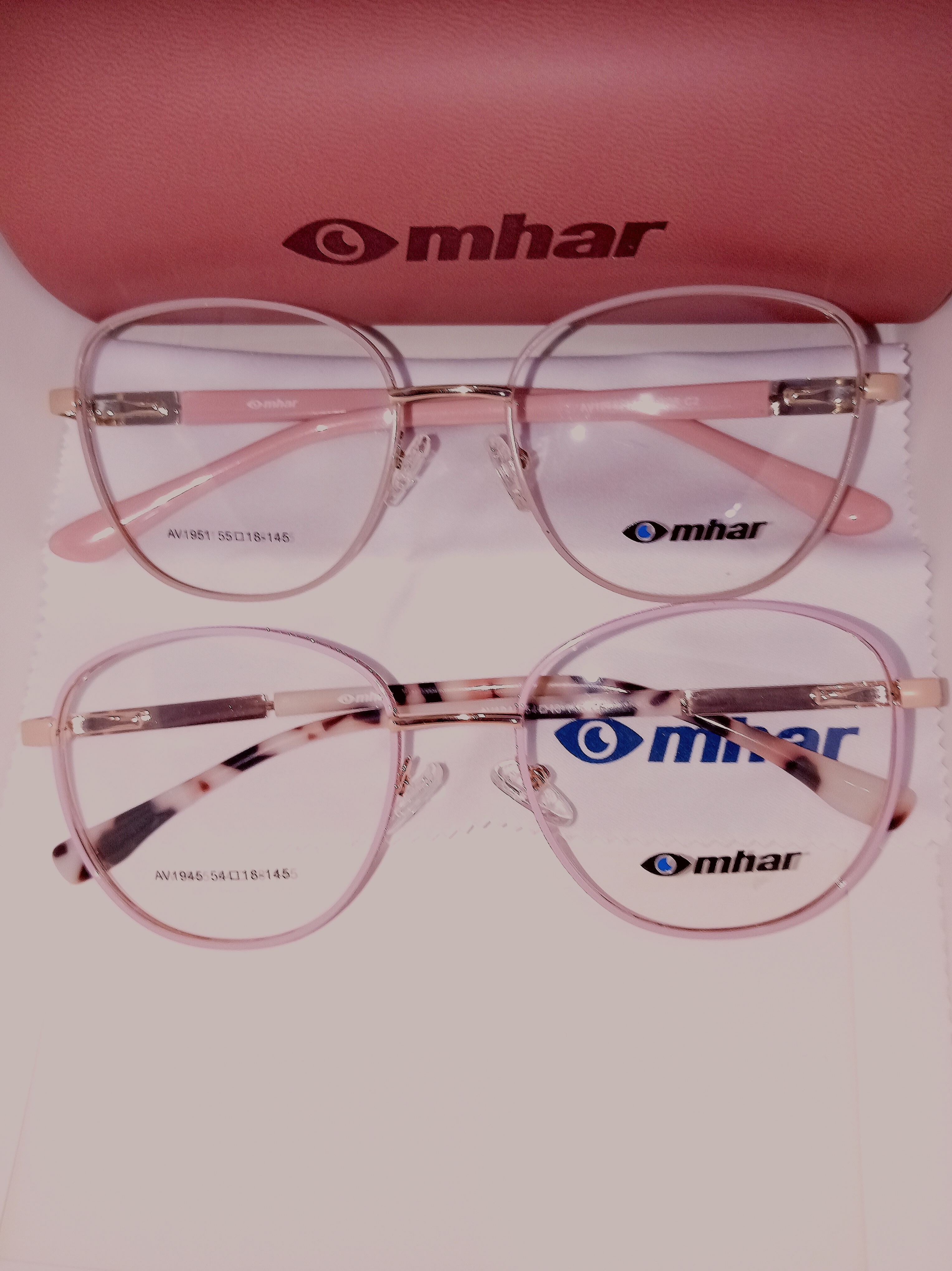Armazones modelo exclusivo
Calidad, elegancia.