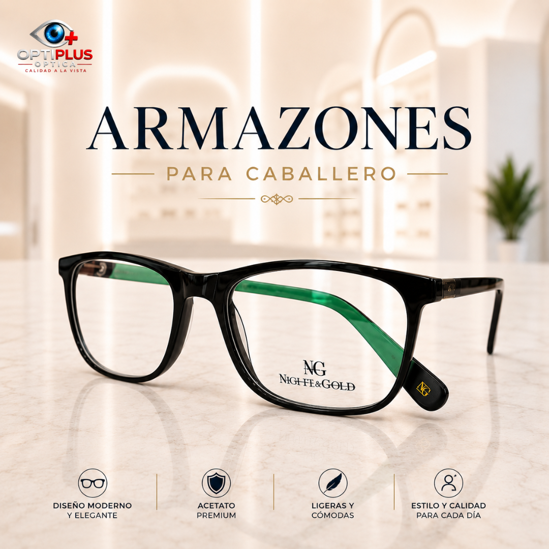 Armazones Modernos para Caballero, Nikel & Gold, garantía de fábrica x 6 meses