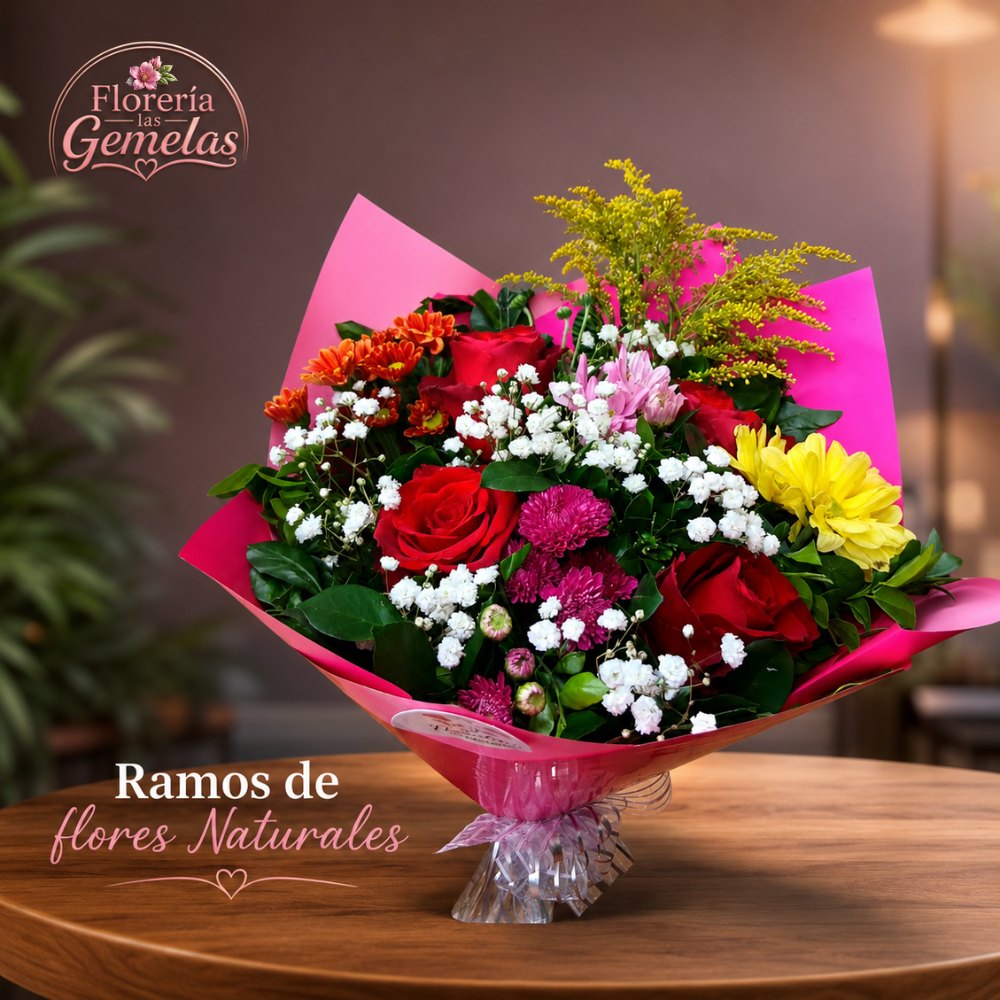 Ramo de Flores Naturales Premium