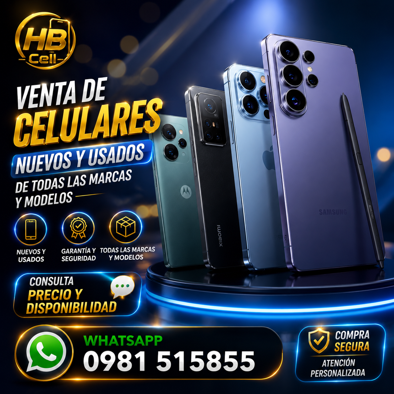 Venta de Celulares Nuevos y Usados