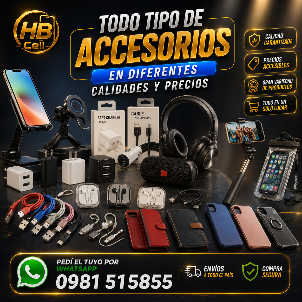 Accesorios para Celulares y Tecnología