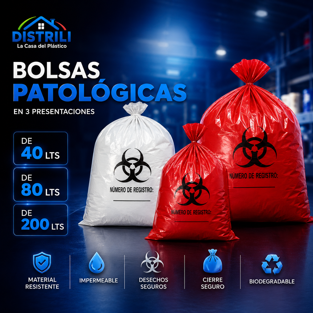 Bolsas Patológicas de Alta Resistencia – Calidad y Seguridad Garantizada