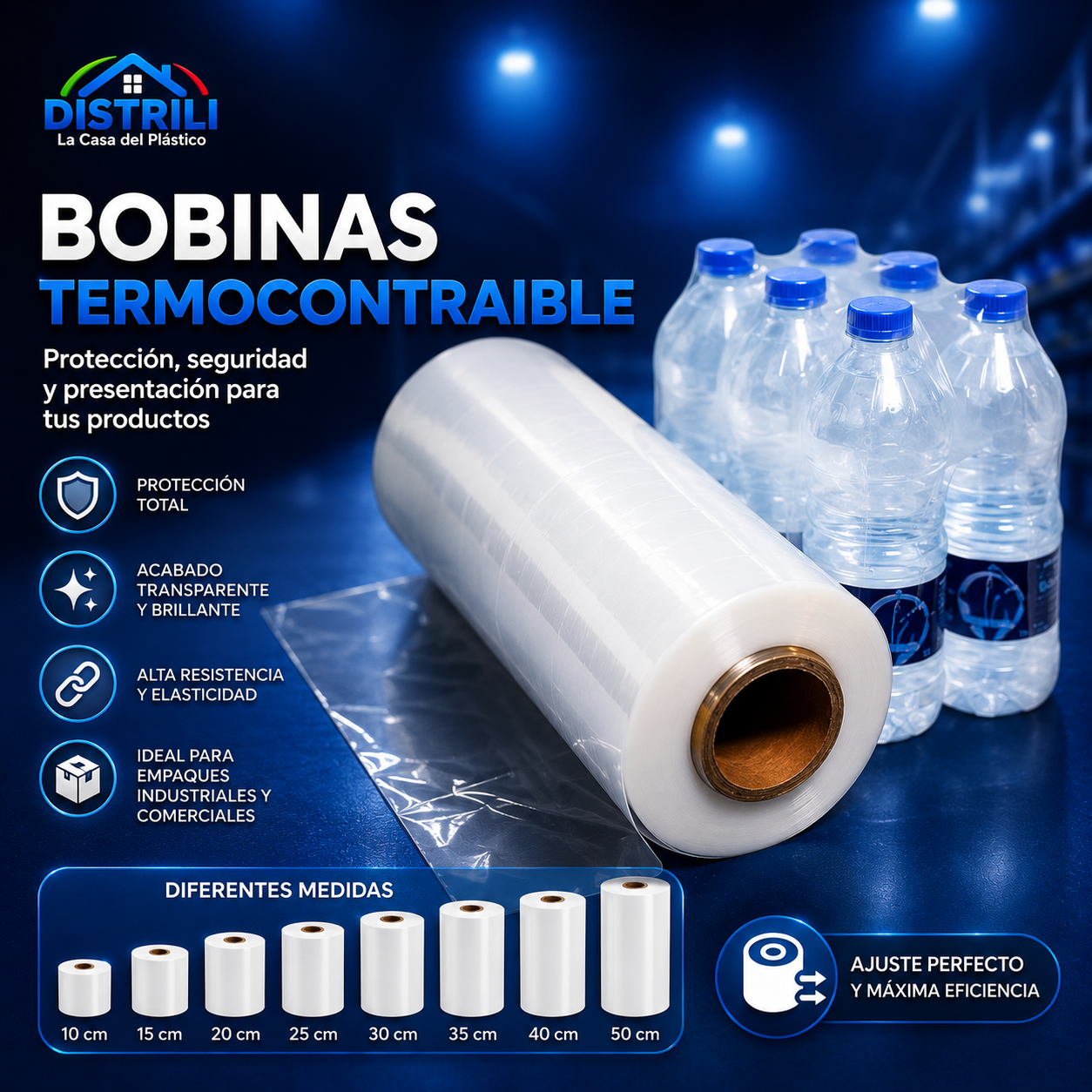 Bobinas Termocontraíbles de Alta Calidad – Protección y Presentación Profesional