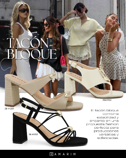 Colección Ramarim Tacón Bloque