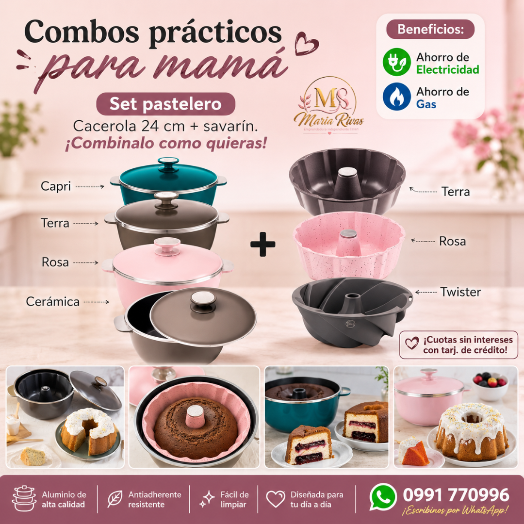 Combos Prácticos para Mamá – Set Pastelero Essen