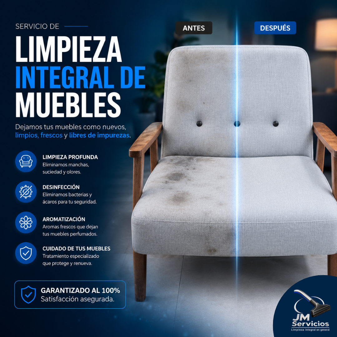 Limpieza Integral de Muebles a Domicilio