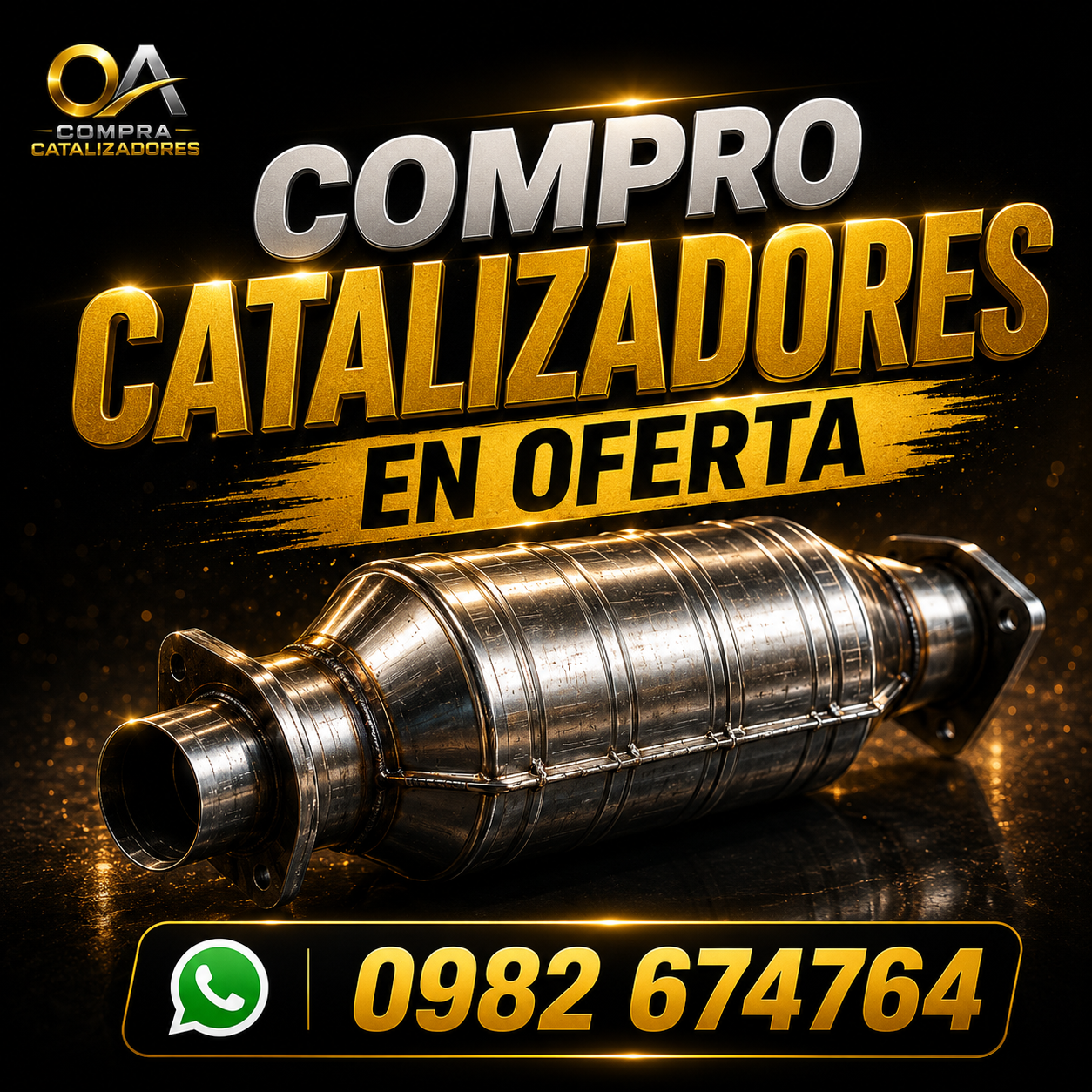 COMPRO CATALIZADORES EN OFERTA