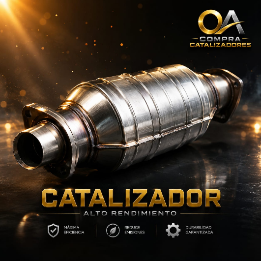 ♻️ Mejora el rendimiento de tu vehículo con catalizadores de alta calidad.