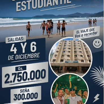 🎓🌴 ¡Camboriú Estudiantil 2026! El Viaje que Vas a Recordar Toda la Vida 🚌