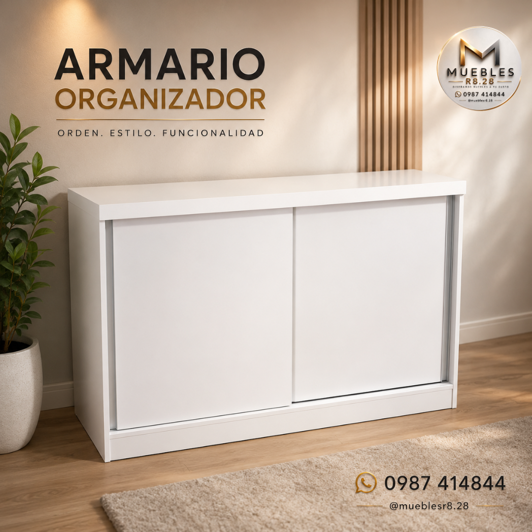 Armario Organizador Premium – Diseño Moderno para un Hogar Más Ordenado
