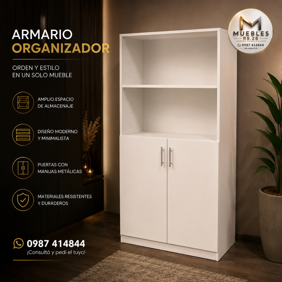 Armario Organizador – Espacio, Elegancia y Funcionalidad