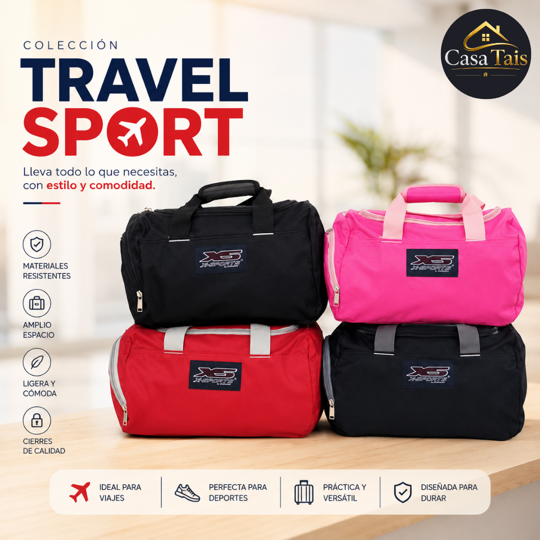 Bolso Travel Sport – Ideal para Viajes, Deportes y Uso Diario